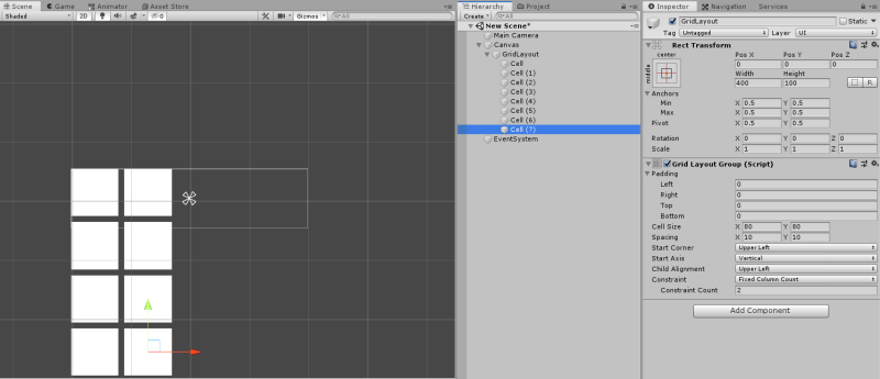 Unity Grid Layout : 네이버 블로그