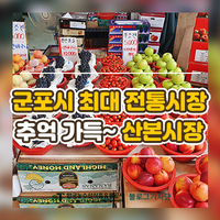  군포시 최대 전통시장, 산본시장[군포 가볼만한곳]