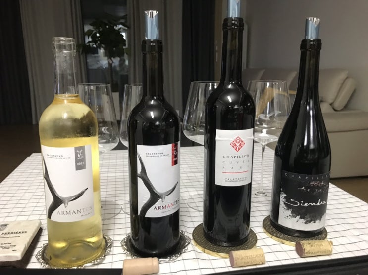 스페인 아라곤 칼라타유드 신상 와인 4종 테이스팅