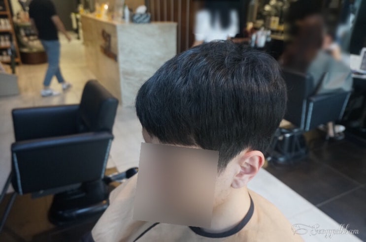  사상 미용실 기태영헤어애비뉴 남자 옆머리 다운펌 :^)