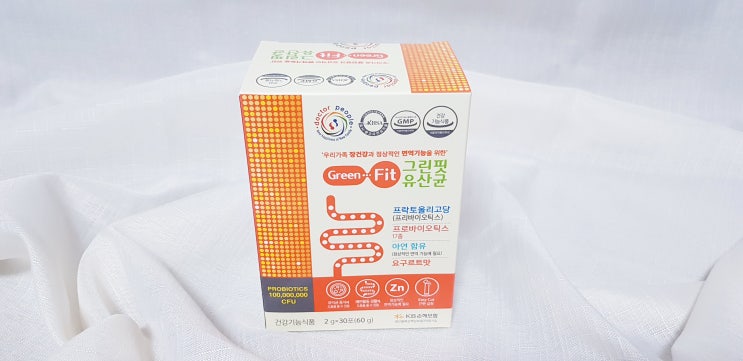 장건강 책임져줄 프리바이오틱스 닥터피플 그린핏유산균