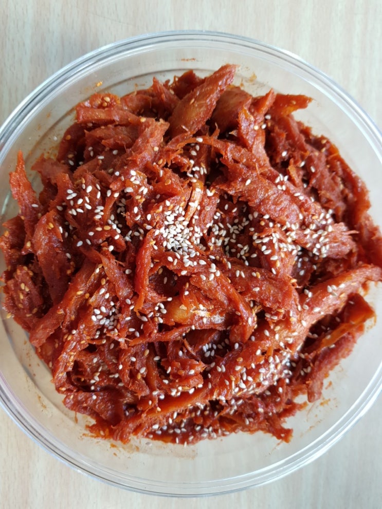  수미네반찬 북어체 무침