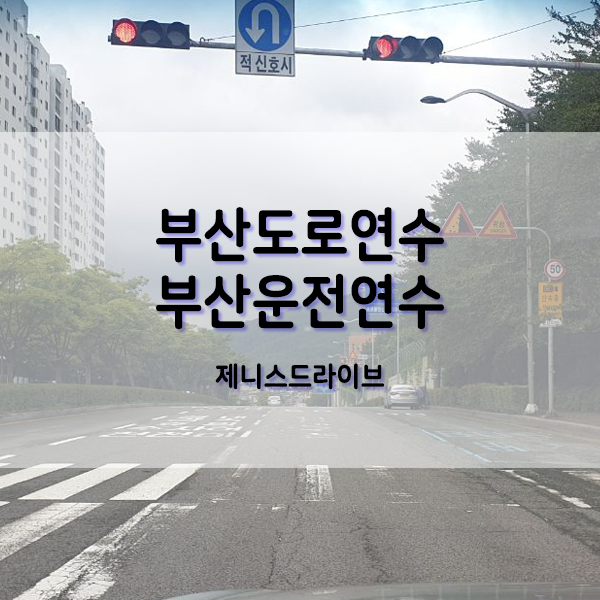  부산도로주행연수 조금 더 확실하고 정확하게