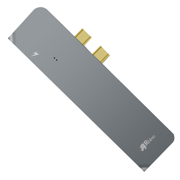 라이노 USB 타입C 올인원 허브 알루미늄 7 in 1 RUC-20, 스페이스 그레이 구매전 스펙확인해요