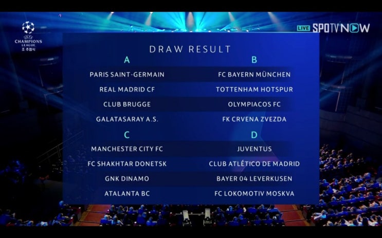 챔피언스리그 조추첨 UEFA 올해의 선수상/UEFA포지션별 수상 챔피언스리그 조추첨 UEFA 올해의 선수상/UEFA포지션별 수상