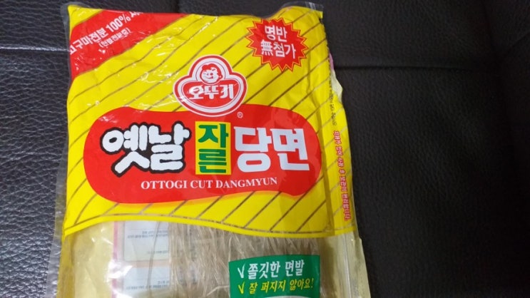  오뚜기옛날당면 잡채 피시소스 없어도 최고