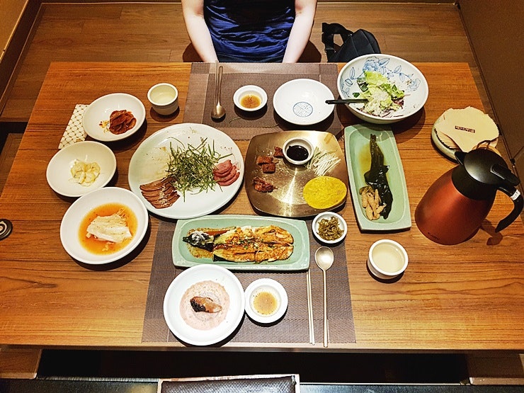 양재 시민의 숲 맛집! AT센터 배나무골오리집에서 한정식