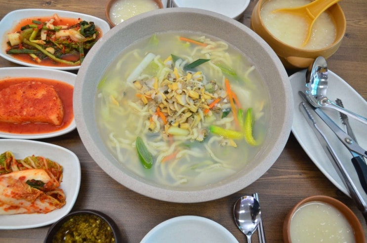  대부도 북동삼거리손칼국수 진한 맛이 일품