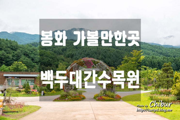  봉화 가볼만한곳 :: 국립백두대간수목원