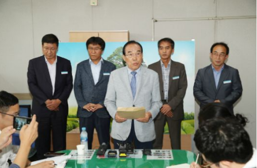  '日옹호논란' 정상혁 보은군수 "일본 두둔 발언 공식 사과"