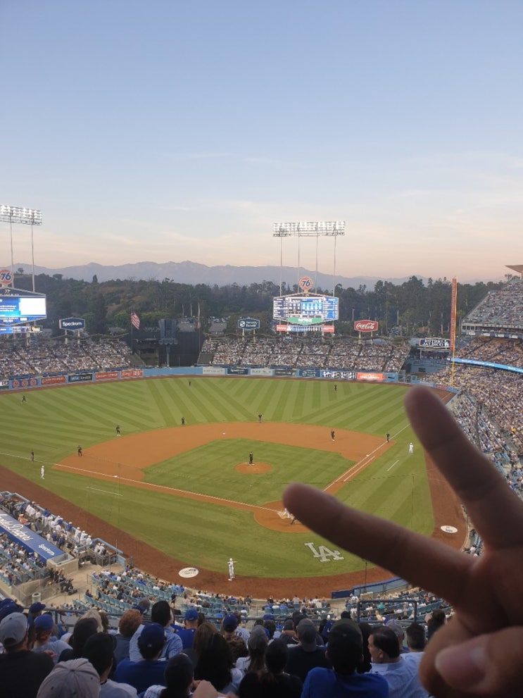  LA다저스 VS 뉴욕양키스, 류현진 선발 경기 직관 후기!! (Dodger Stadium)