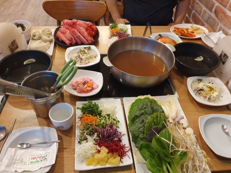  [안동옥동맛집] 채선당 / 월남쌈 샤브샤브와 치즈고구마고로케