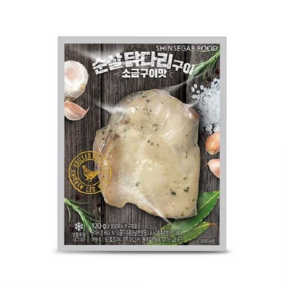  [신세계푸드] 순살닭다리 소금구이 120g(27% 할인)