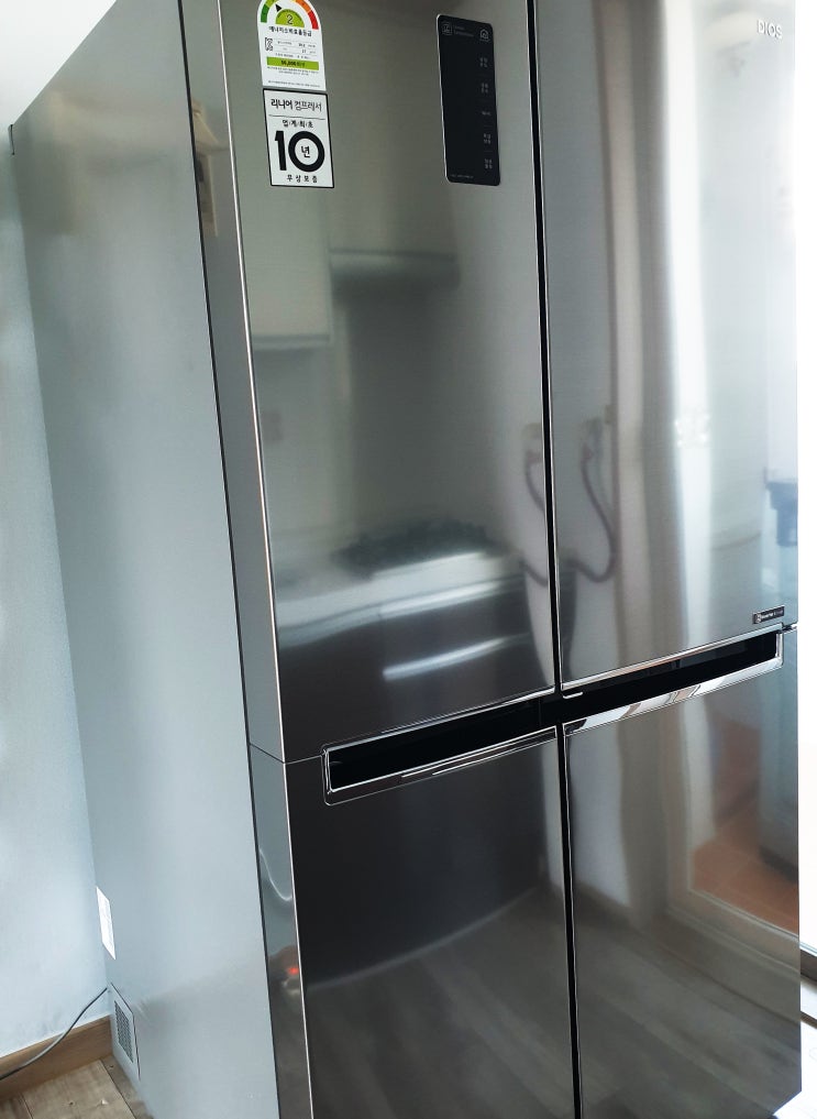 엘지 디오스 냉장고 2도어 LG 양문형 냉장고 렌탈 (가격비교 및 홈케어) S831SS30