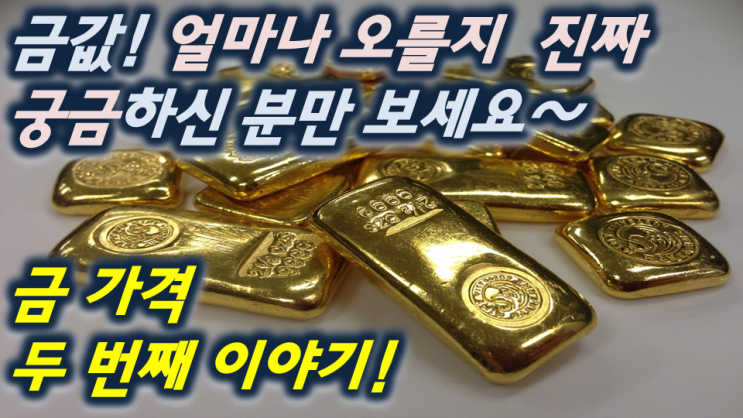  저금리 장기화가 예상되는 가운데 금값 시세와 2020년 경제전망 (생존투자 전략)