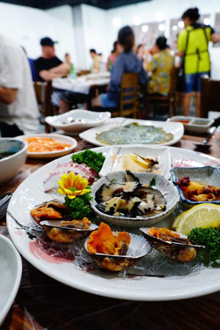 통영 다찌집 계속나오는 울산다찌