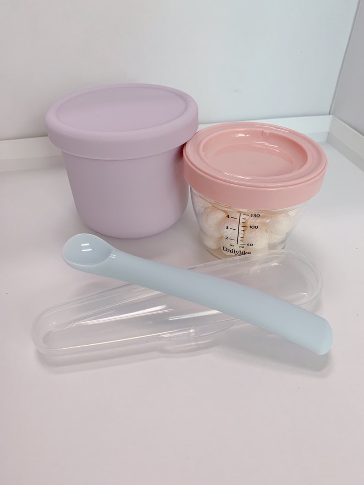  데일리라이크 봉봉 이유식용기, 이유식스푼 솔직히!