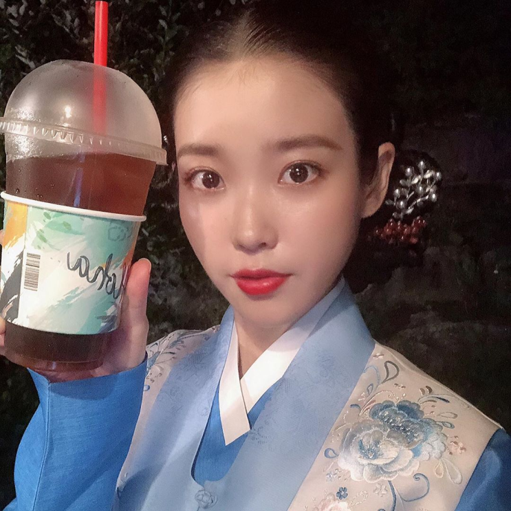  190830 장만월&아이유 인스타!!!!