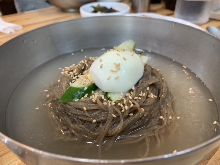  제물포 맛집 백령면옥 냉면집, 백령도식 냉면 꼬소시원~
