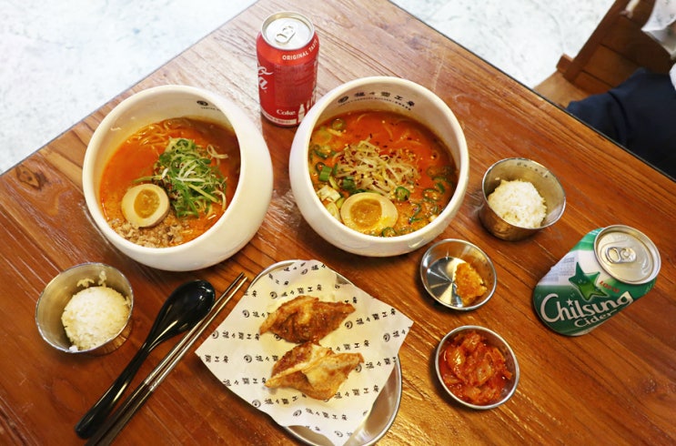  안양 엔터식스 맛집 : 생활의달인 나온 탄탄면공방