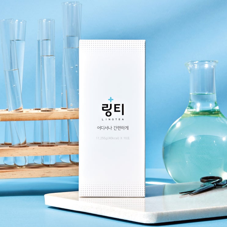  링거워터 링티 10포 1박스 패키지