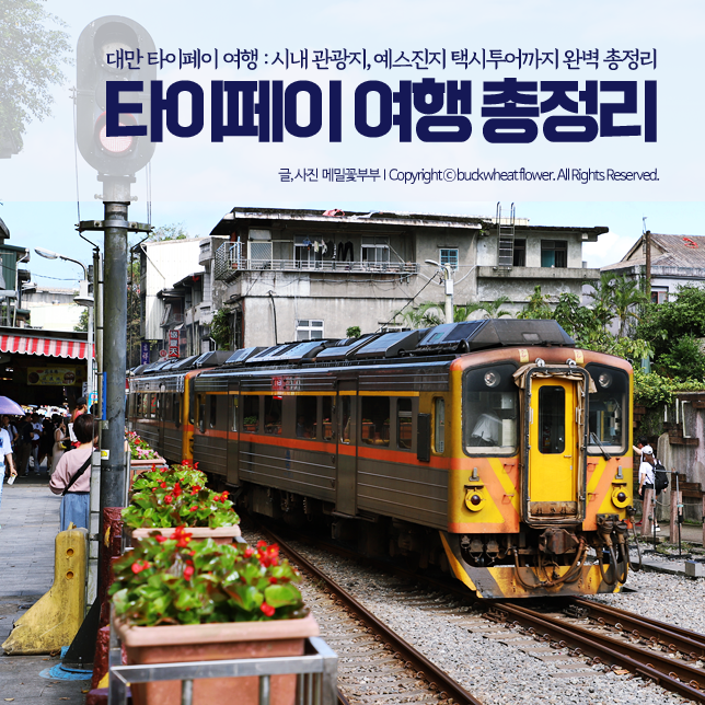  대만 타이페이 여행 : 시내 관광지, 예스진지 택시투어까지 완벽 총정리