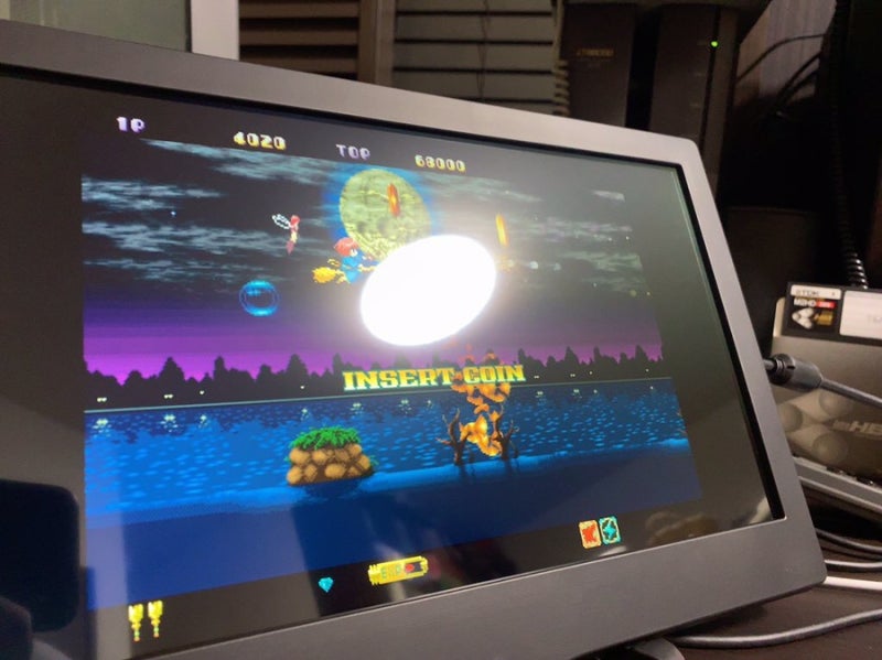 X68000용으로 사용가능한 3모드 지원 모니터 Cocopar 13.3인치