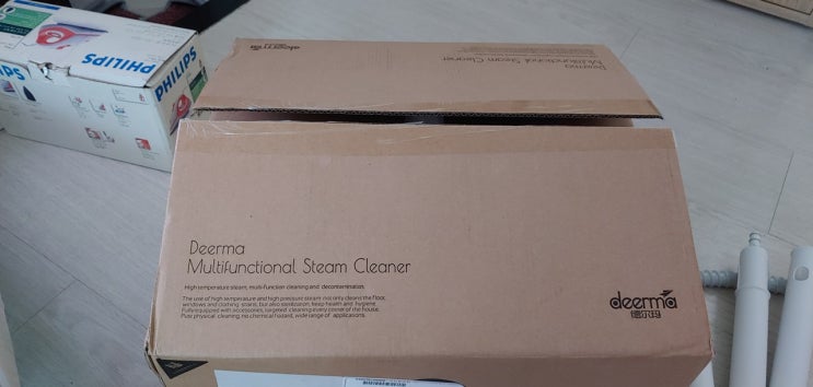  샤오미 스팀청소기 DEERMA ZQ600 간단사용기