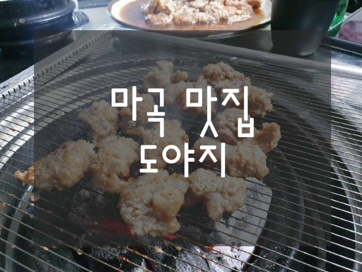  [마곡 맛집] 마곡 최애 고깃집 "도야지"!!