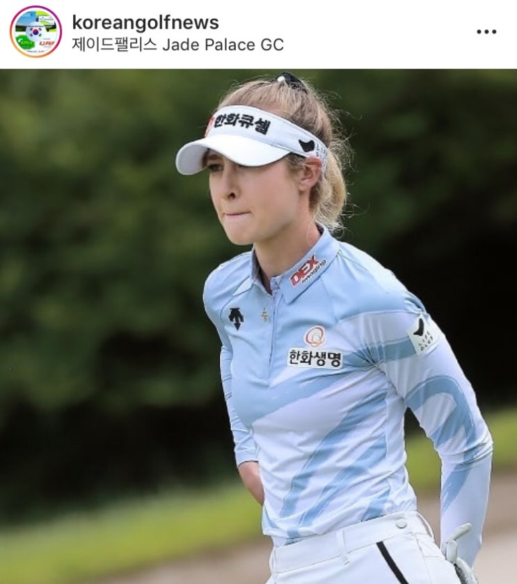  2019 한화 클래식 3R_넬리 코다 선두