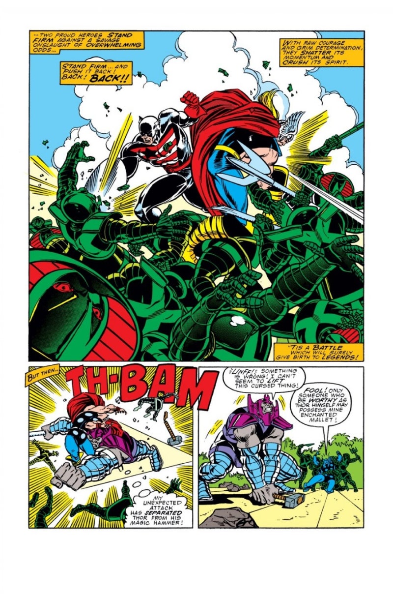 캡틴 아메리카가 묠니르를 든 순간들 : 네이버 블로그