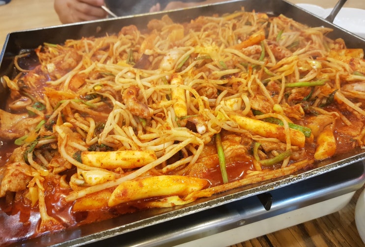  장항동 낙지맛집 목포독천낙지 : 맛있게 매운 낙지철판볶음 먹고왔어요