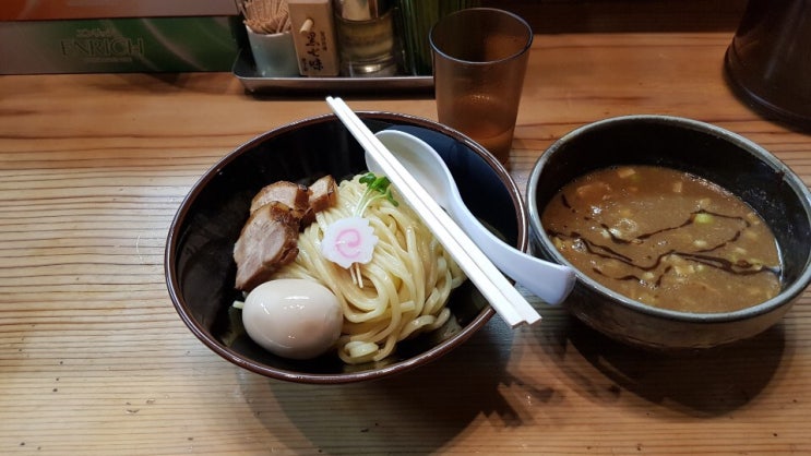  도쿄워홀] 긴자역 츠케멘 맛집 추천, 오보로즈키(朧月) 후기