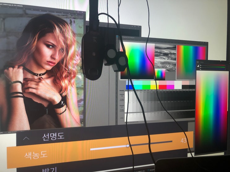  대우루컴즈 T6503TU IPS UHD 화질 TV 캘리브레이션 최적화 리뷰