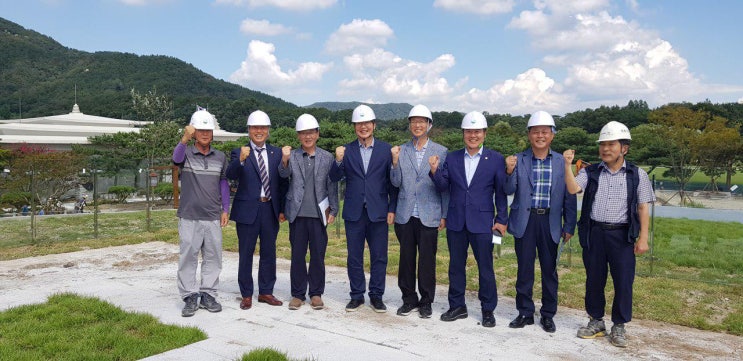  이춘석 국회의원, 국립익산박물관 신관 공사현장 방문