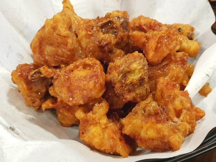  교촌치킨 메뉴 허니오리지날 바삭달달해
