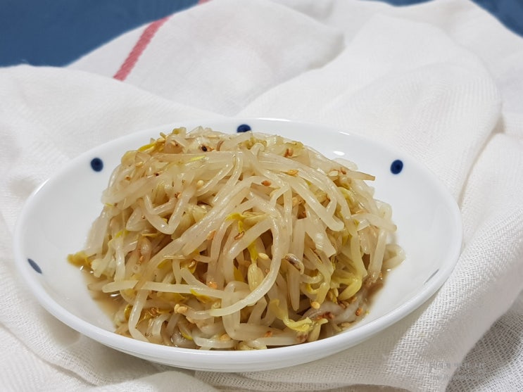  추석음식 - 숙주나물무침 간단한데 맛까지 좋네!