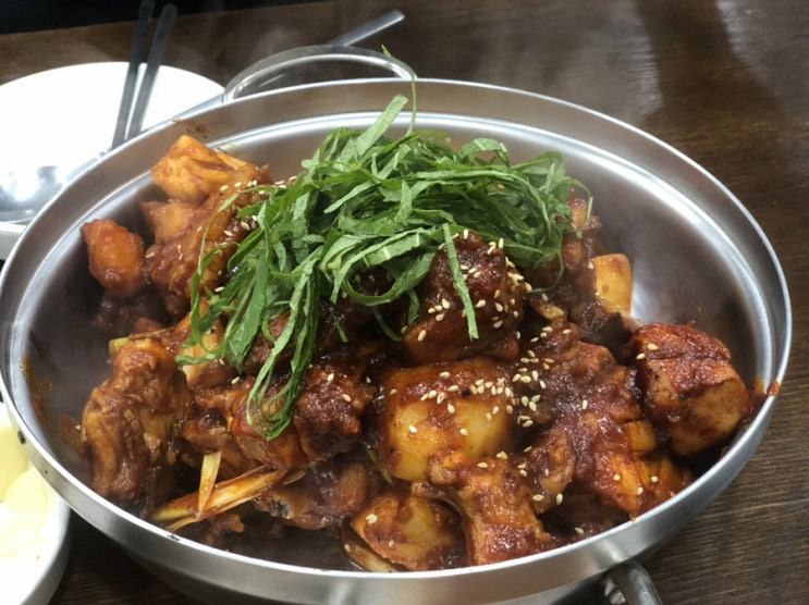  190901 광주 문흥동 무등산 닭볶음탕 맛집 돼지갈비찜
