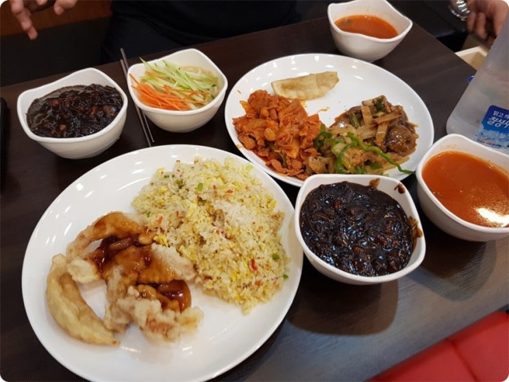  상대원중국집 도원 무한리필 중식 뷔페~
