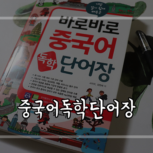  왕초보 중국어, 그림 중국어 단어장으로 중국어 독학 도전하기!