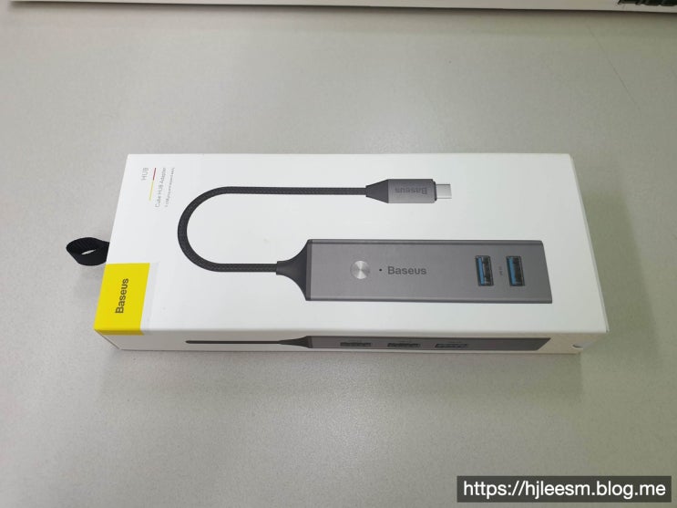  USB C타입 허브, Baseus 5 포트 허브