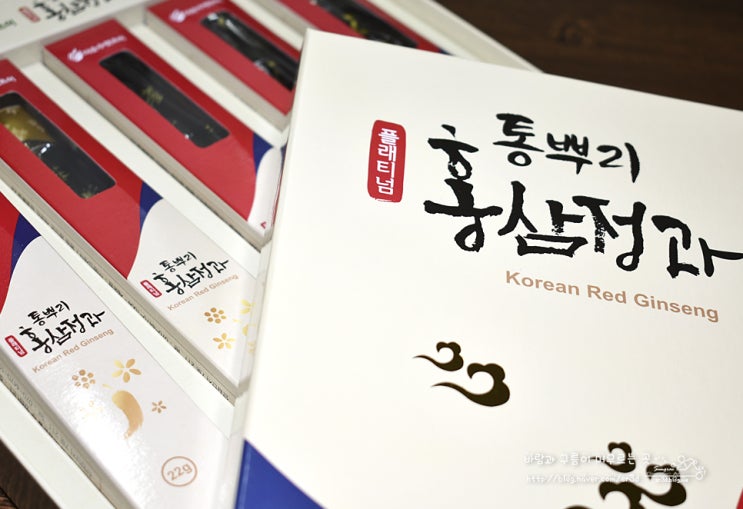 추석선물세트 6년근홍삼, 더순수렛츠미 플래티넘 통뿌리홍삼정과