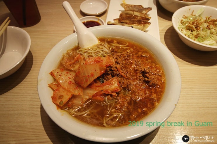  [괌 자유여행] 미국음식이 질릴떈 일본라멘 굿 추천 FUJI7CHIBAN 후기
