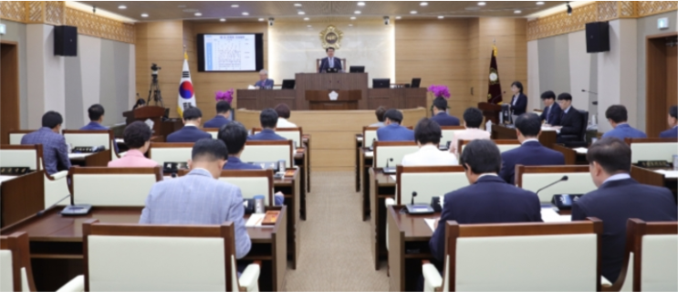  평택시의회, 제208회 임시회 개회