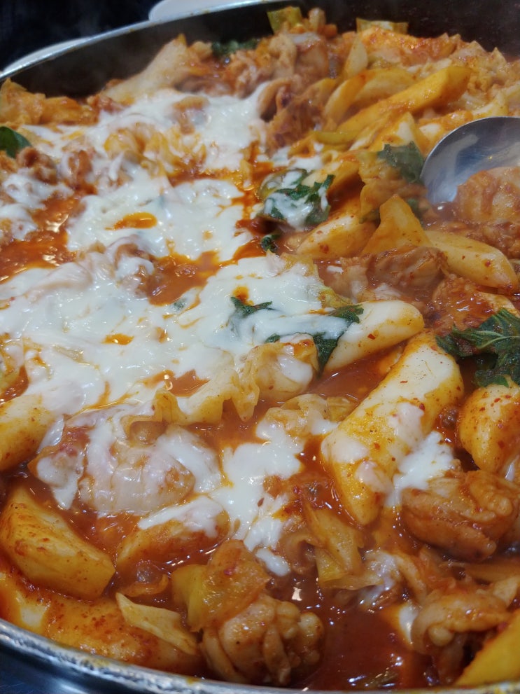  김포 닭이봉 닭갈비 막국수 사우동 먹자골목 맛 가성비 좋은집