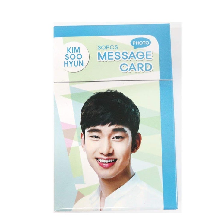 김수현 30장 메세지 카드 선물 KIM SOO HYUN - PHOTO MESSAGE CARD PHOTOCARD 30pcs