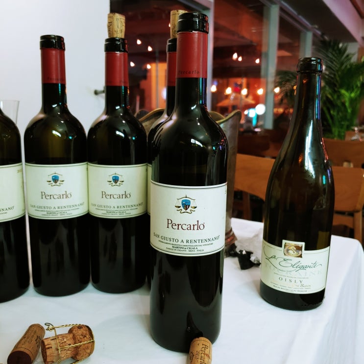  San Giusto a Rentennano, Percarlo 2013 (산 지우스토 아 렌텐나노, 뻬르까를로 2013) - ⑥ 실온에서 디캔터 브리딩 2시간