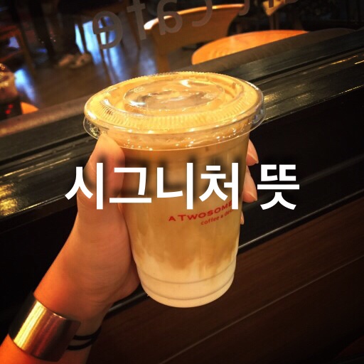  시그니처 뜻 대체 무슨의미