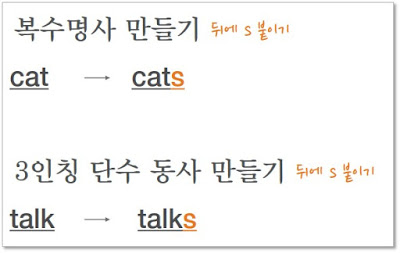 2. 복수명사 / 3인칭단수동사 만들기 - 영어원서 읽기를 위한 영문법 정리 (with Nate the Great)