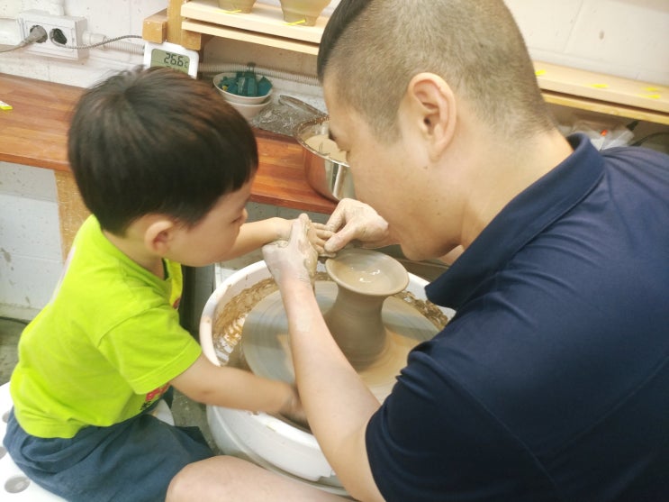  청라 세연어린이집 도자기만들기 체험..